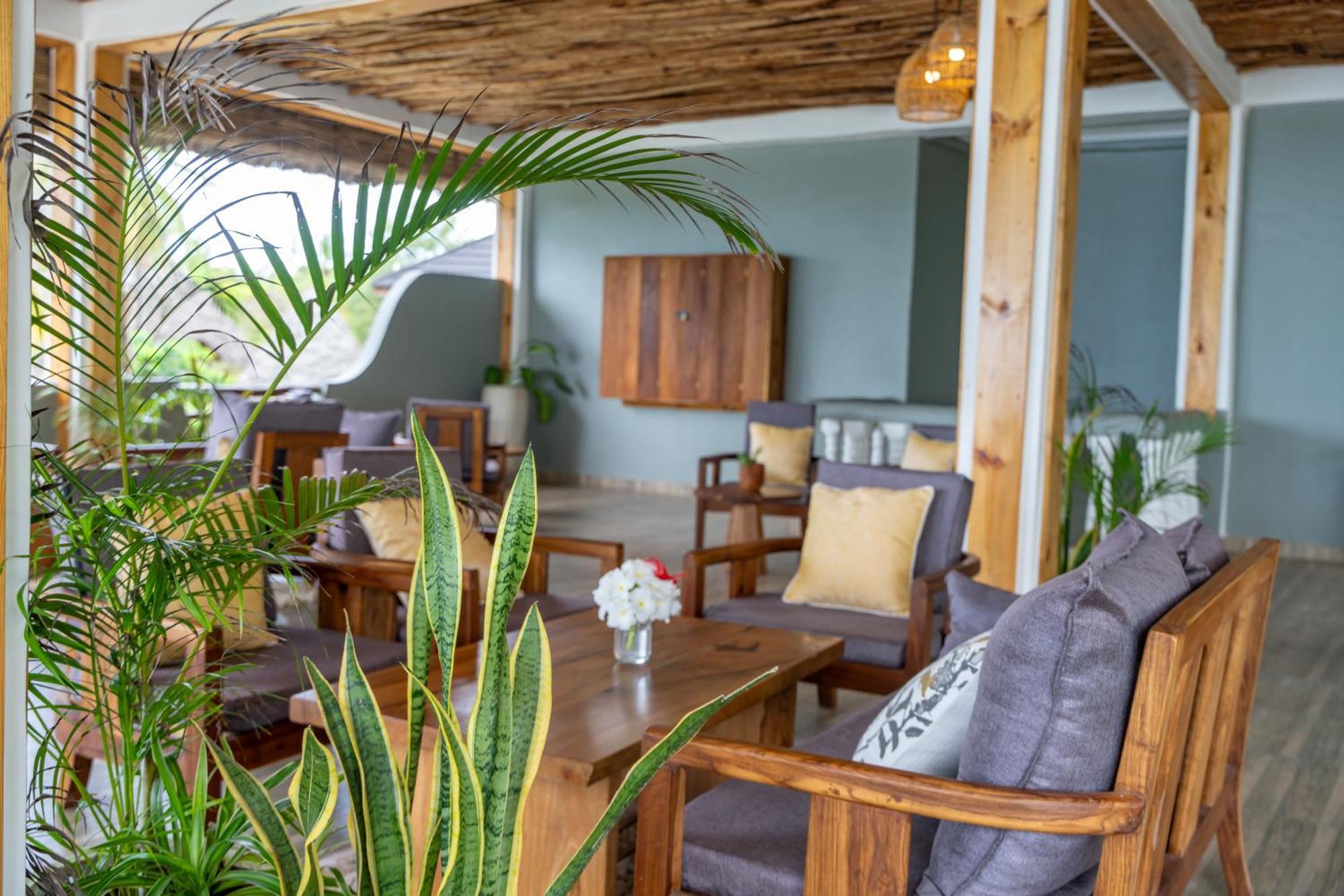 Mnana Beach Bungalows Pingwe Exterior foto
